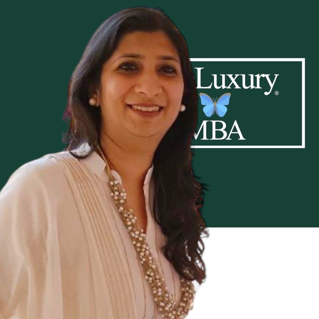 DR. SHEETAL JAIM. Fundadora y CEO de Luxe Analytics, consultoría en Lujo líder en India