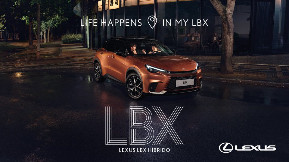 La nueva campaña de Lexus muestra todo lo que sucede a bordo del LBX ...